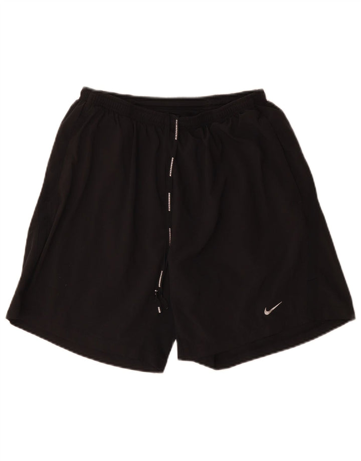 Nike Mens Dri Fit Sport Shorts Grande Poliéster Preto