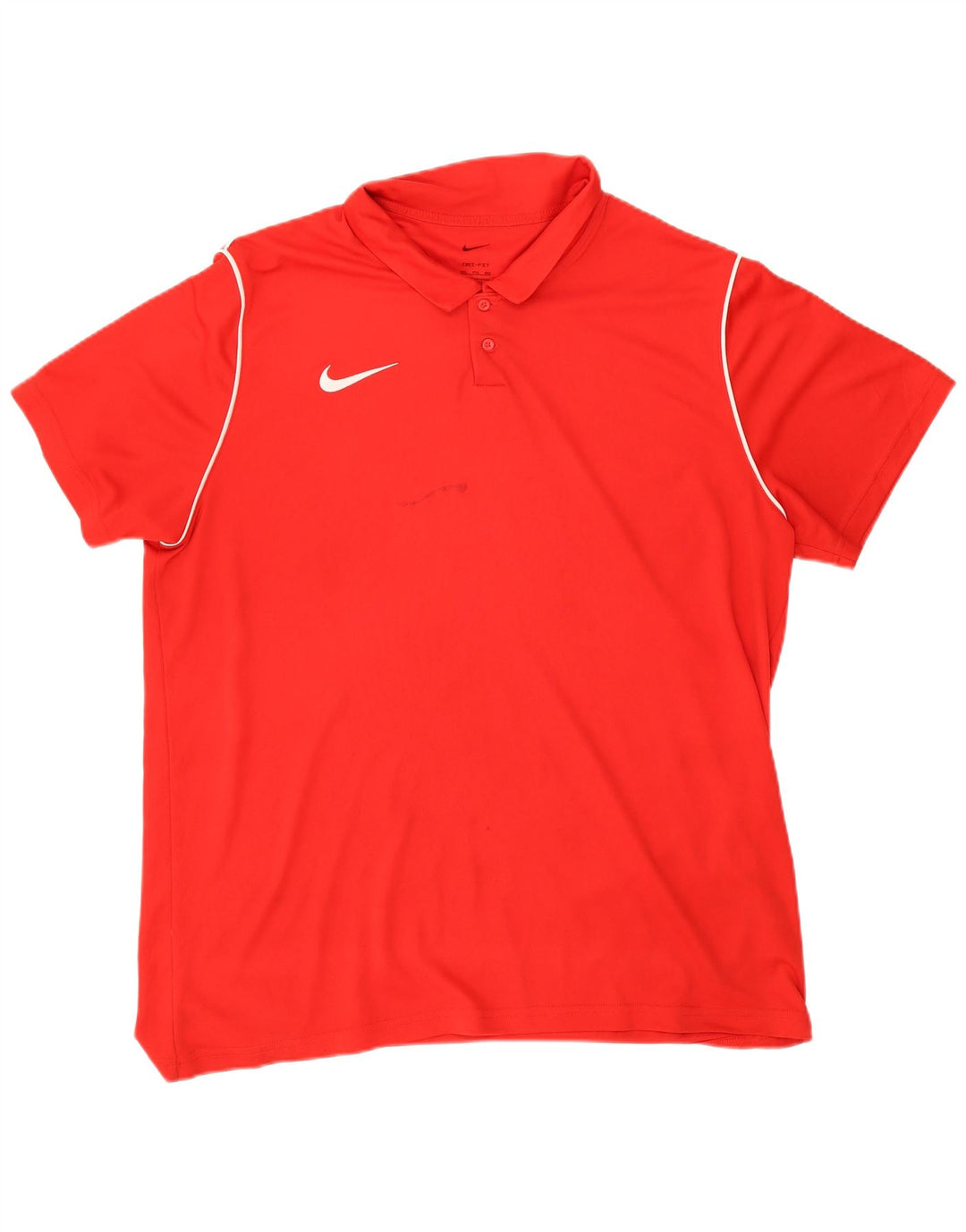 Camisa polo masculina Nike Dri Fit 2XL poliéster vermelho