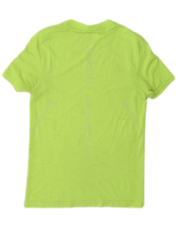 Camiseta gráfica masculina Under Armour Top pequeno verde