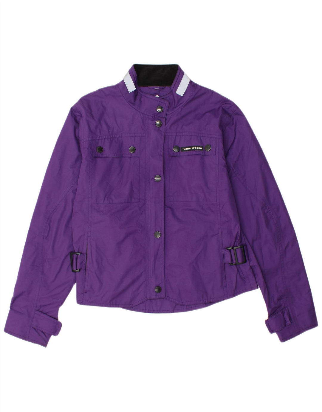 Jaqueta utilitária feminina Tucano Urbano UK 14 poliéster roxo médio