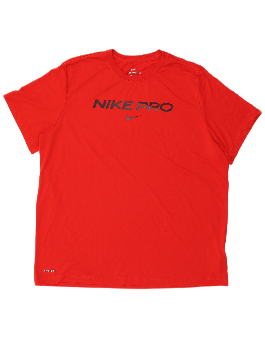 Camiseta masculina NIKE Dri Fit Graphic Top 2XL poliéster vermelho