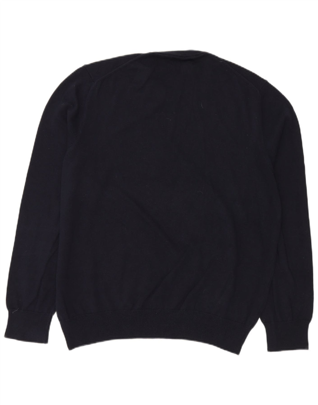 Suéter masculino MARKS & SPENCER com gola redonda XL azul marinho algodão