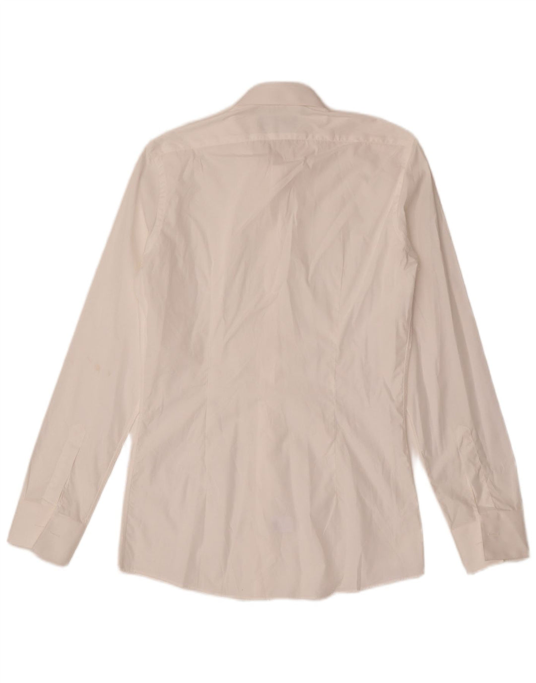 Camisa formal masculina Carlo Pignatelli tamanho 38 15 algodão branco médio