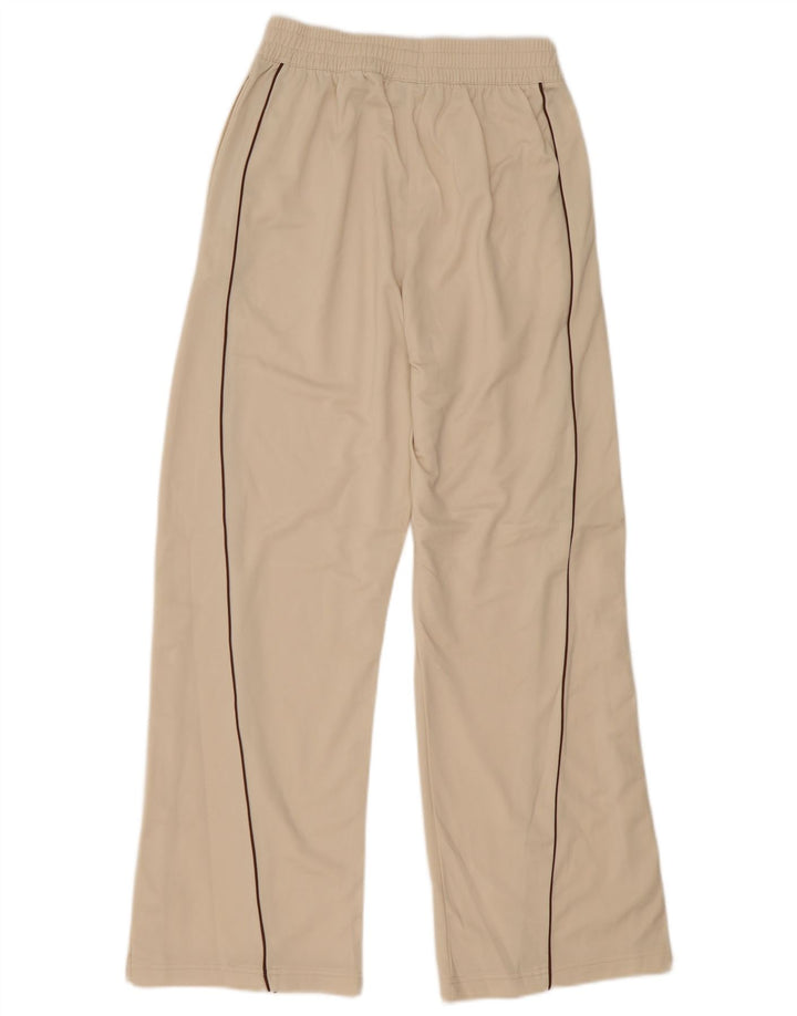 Calça de treino masculina Reebok médio off white poliéster