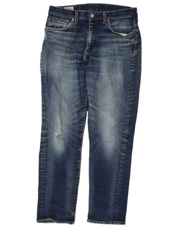 Levi's Mens Slim Jeans W32 L30 Azul Algodão