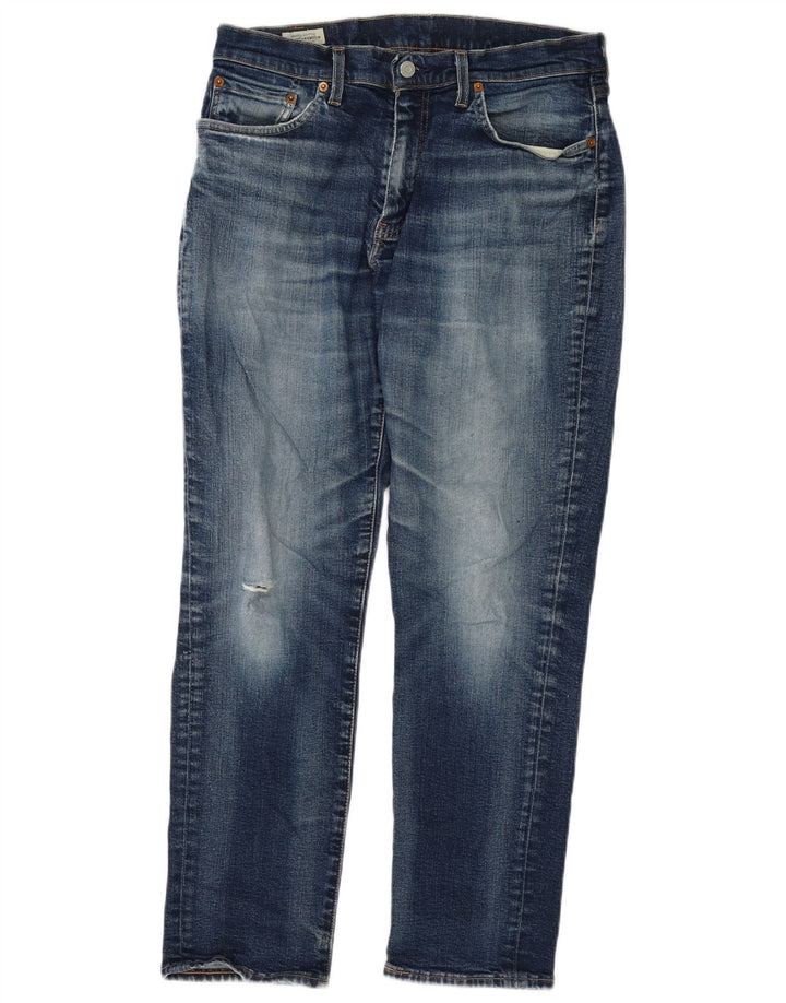 Levi's Mens Slim Jeans W32 L30 Azul Algodão