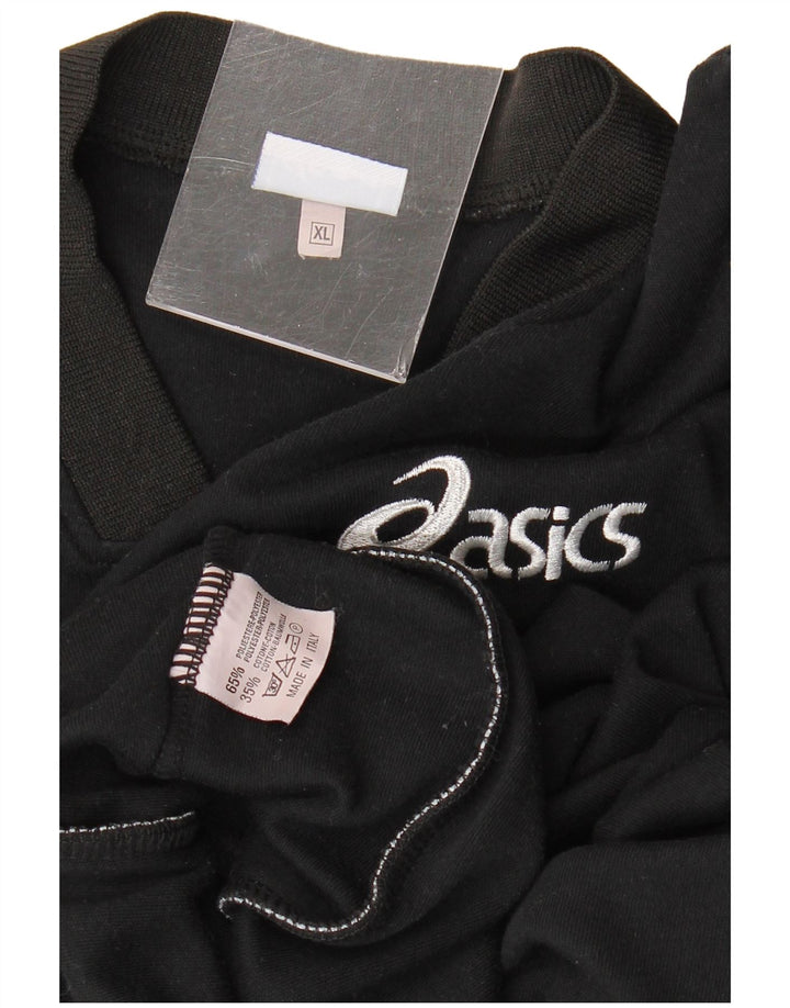 Camiseta Asics Masculina Slim Fit Graphic Top XL Preto Poliéster
