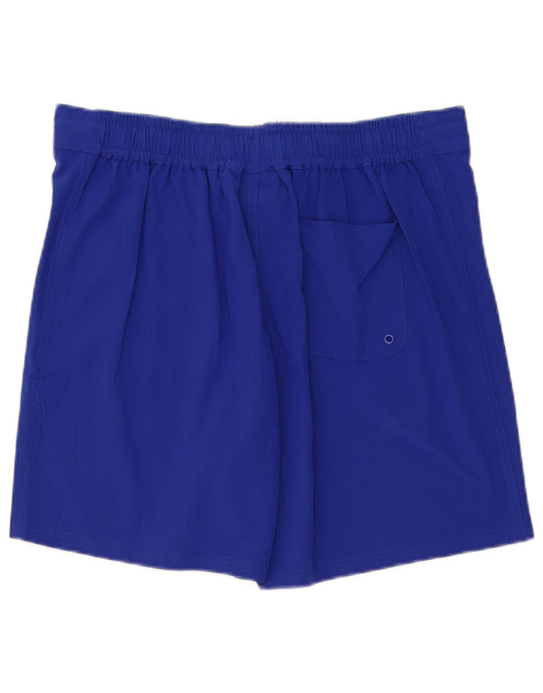 Shorts de natação Reino Unido 14 das mulheres do armazém da montanha grande poliéster azul