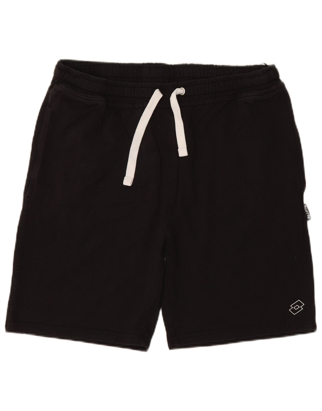 LOTTO Mens Sport Shorts XL Algodão Preto