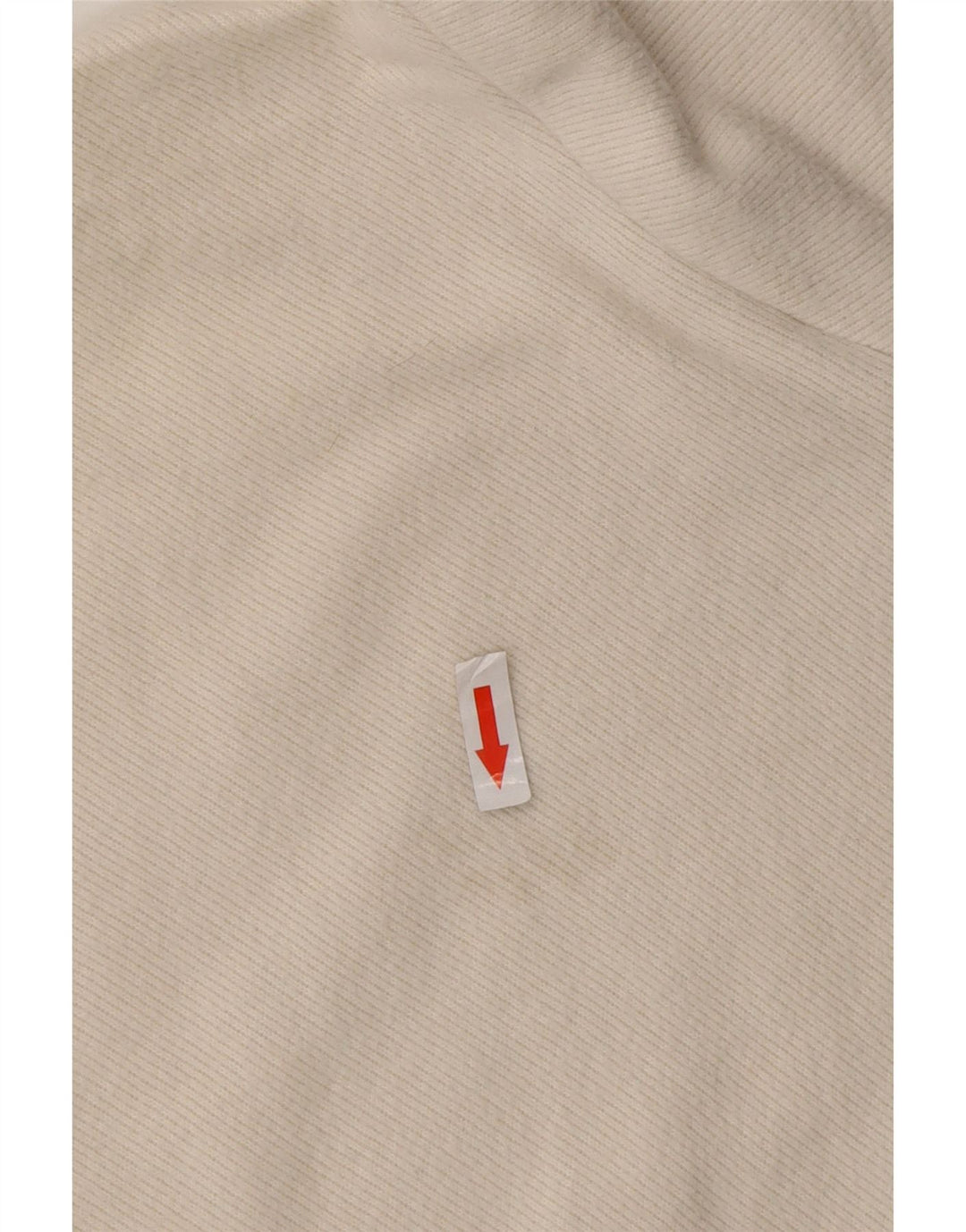 ZARA Suéter feminino oversized com gola redonda e gola redonda Reino Unido 10 pequeno branco