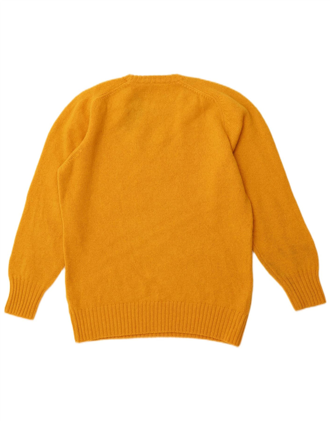 SERGIO TACCHINI Suéter feminino com gola redonda Reino Unido 14 grande amarelo