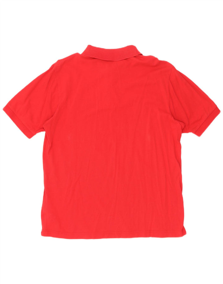 Camisa polo masculina Sergio Tacchini IT 50 algodão vermelho médio