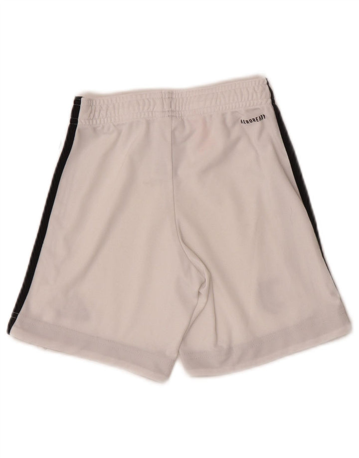Shorts esportivos Adidas Boys Juventus 7-8 anos branco poliéster