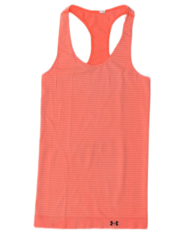 Colete feminino Under Armour UK 8 pequeno listrado rosa