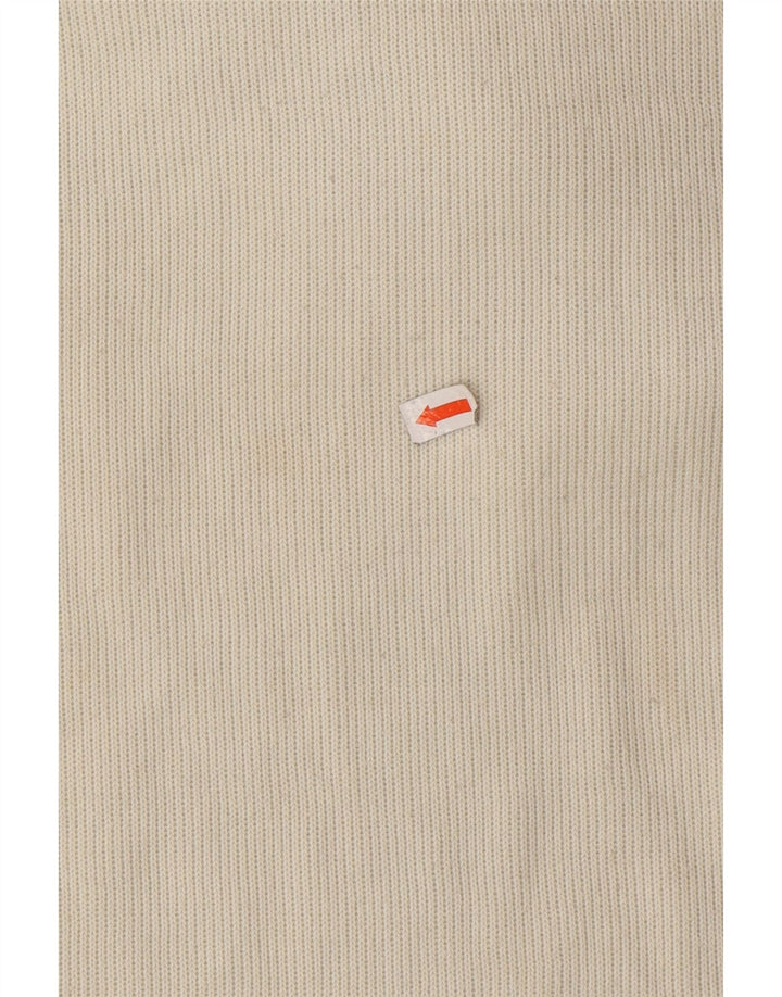 Moletom masculino ELLESSE com zíper e gola XL algodão cinza