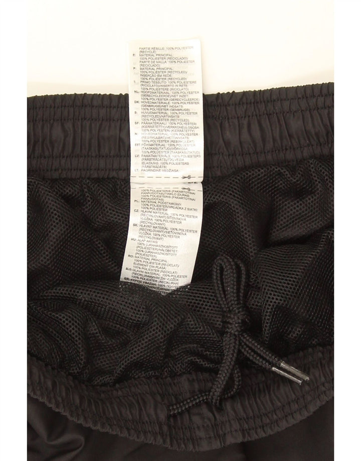Shorts esportivos masculinos ADIDAS grande poliéster preto