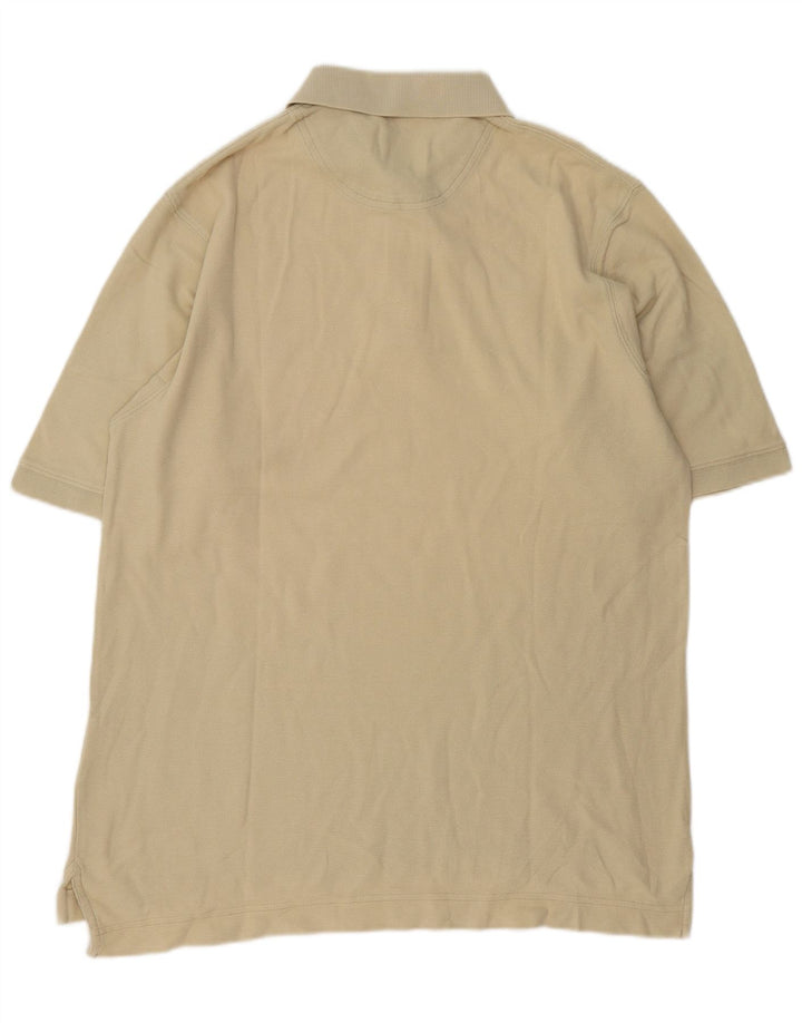 Camisa polo masculina Timberland médio off white algodão