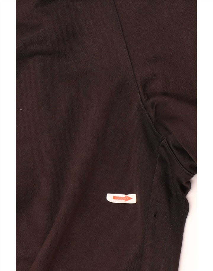 Calça de treino masculina Diadora Graphic grande poliéster colorblock preto