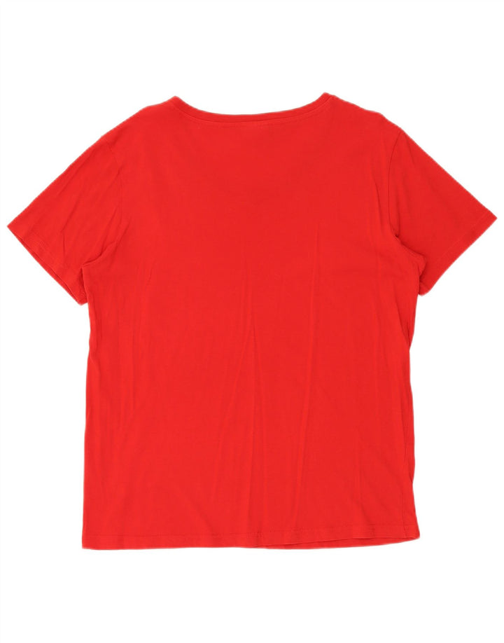 Camiseta feminina CHAMPION Top UK 20 2XL vermelho