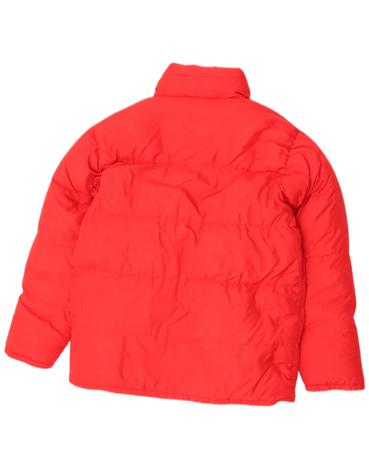 Jaqueta masculina acolchoada com capuz SALEWA UK 38 poliamida vermelha média