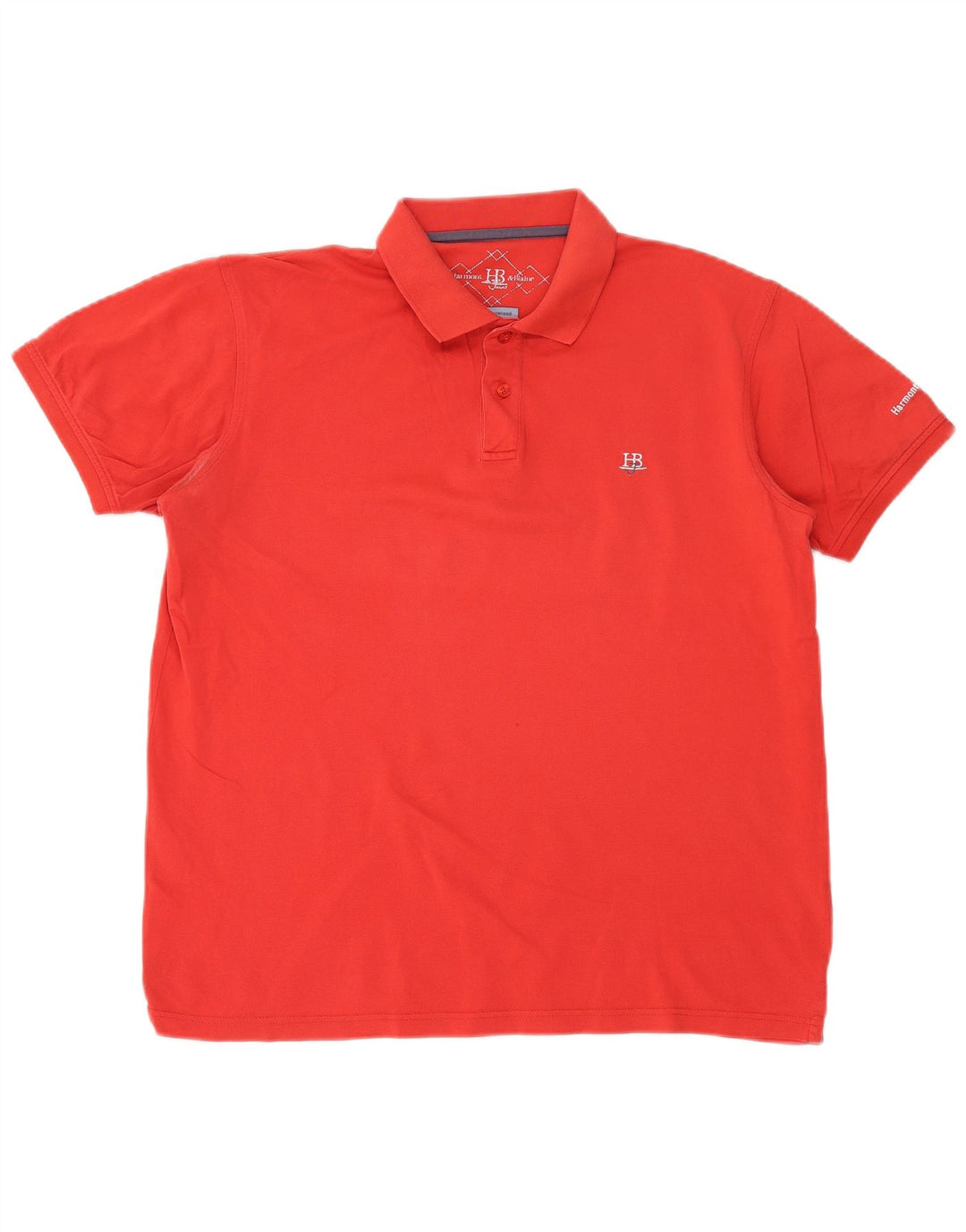 Camisa polo masculina Harmont & Blaine XL algodão vermelho