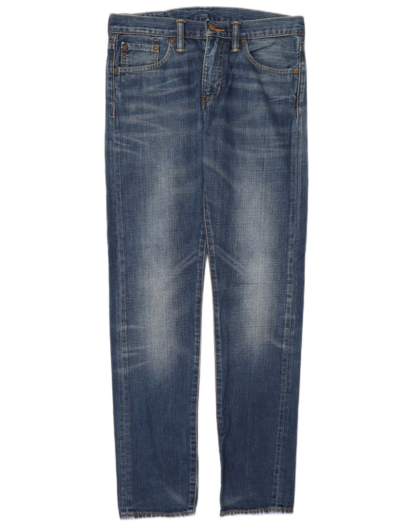 Levi's Masculino 508 Regular Tapered Jeans W29 L32 Azul Algodão