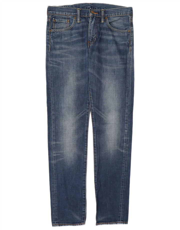 Levi's Masculino 508 Regular Tapered Jeans W29 L32 Azul Algodão