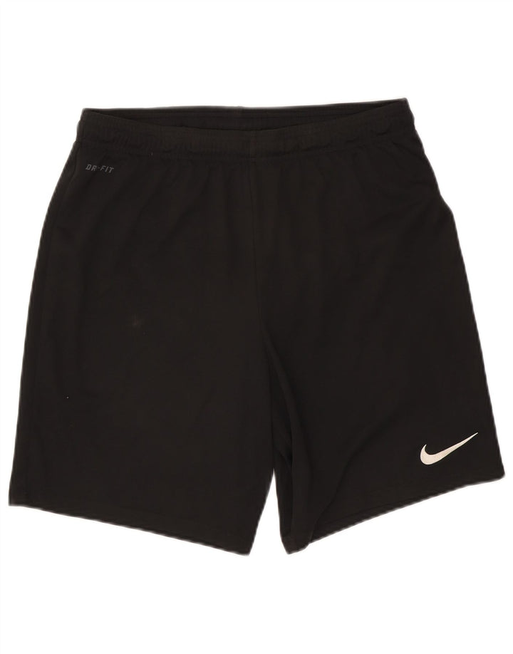Nike Mens Dri Fit Sport Shorts Grande Poliéster Preto