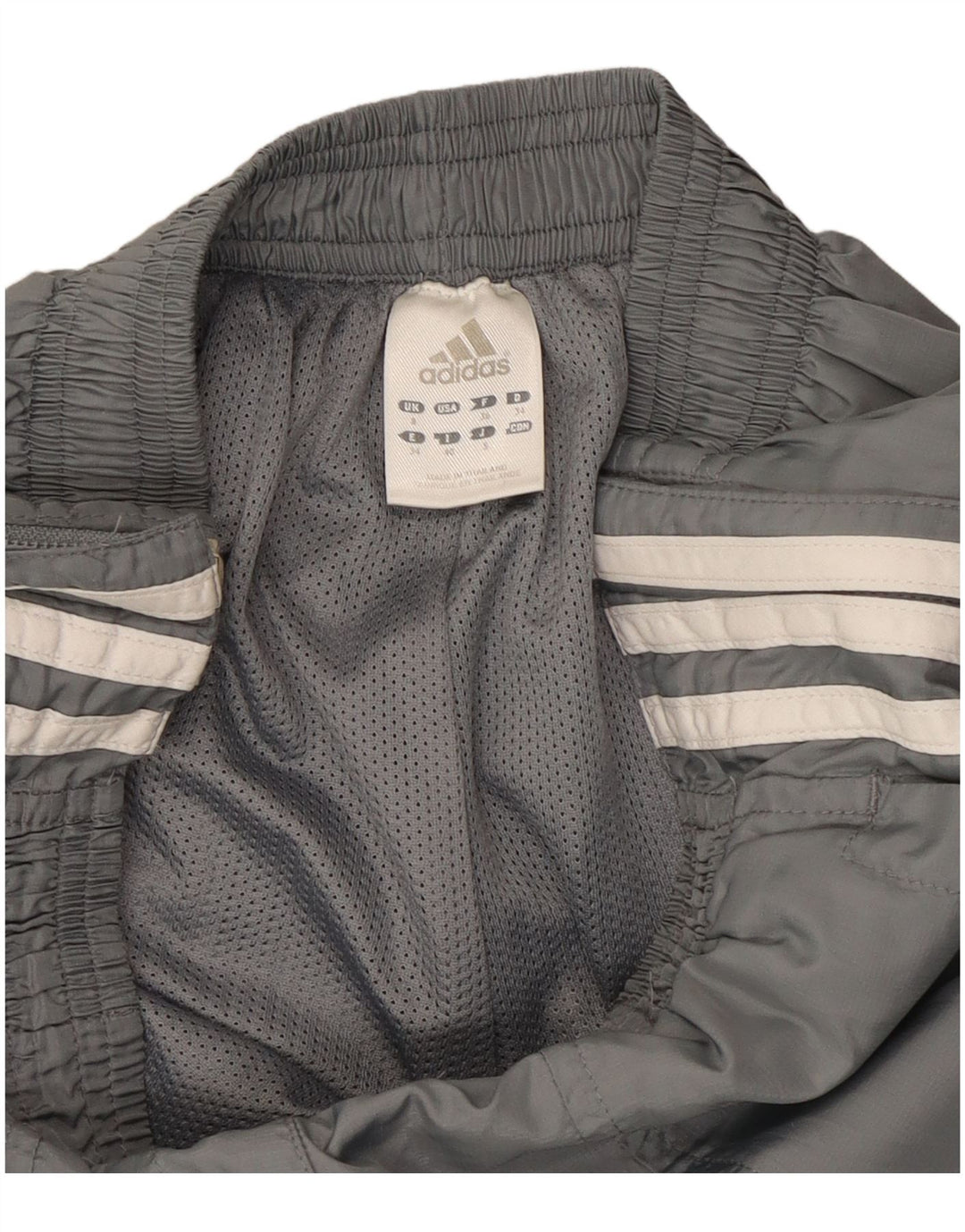 Calças de treino femininas Adidas UK 8 pequenas cinza