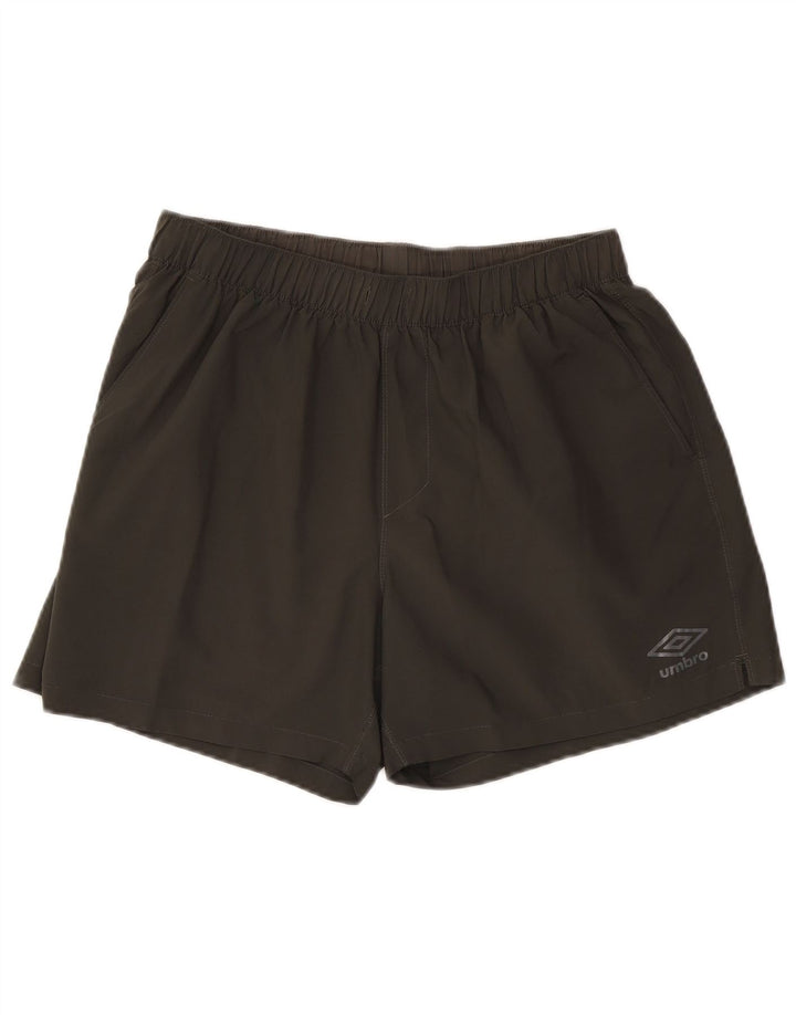 Shorts de natação masculino Umbro grande poliéster cáqui