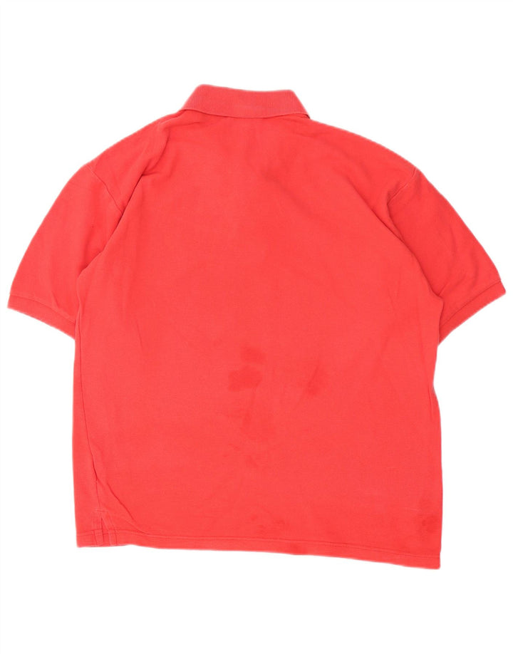 Fila Camisa Polo Masculina Pequena Algodão Vermelho