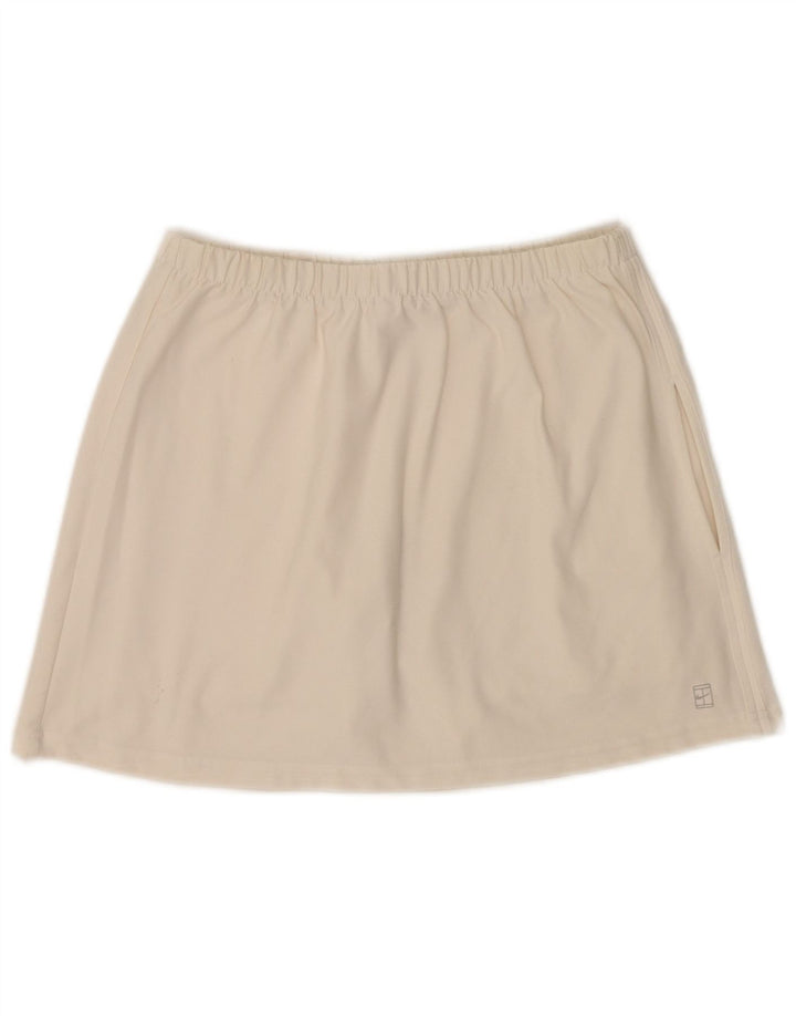Nike Womens Skort UK 8/10 Pequeno Off White Poliéster