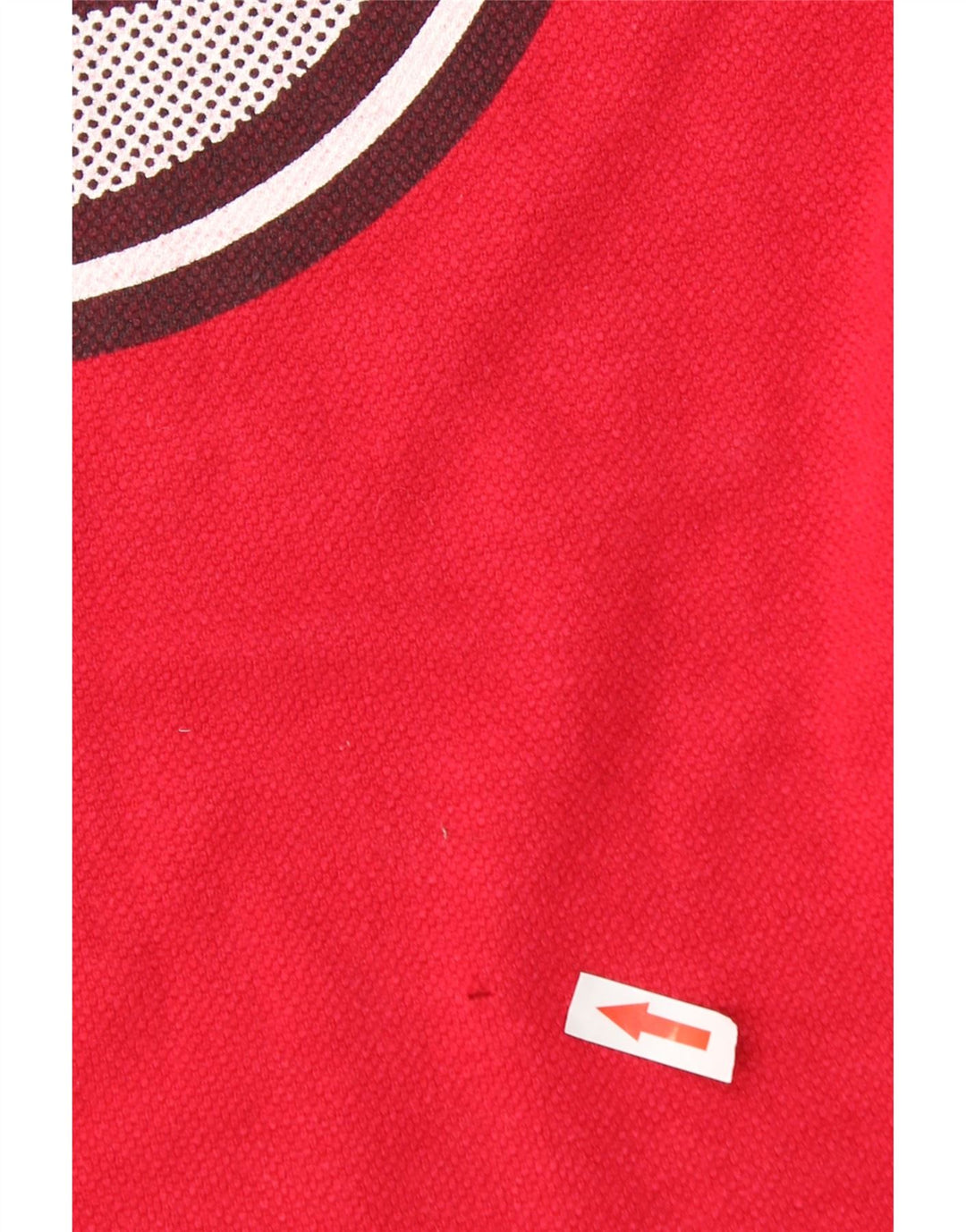 Top gráfico oversized masculino Asics manga comprida 2XL algodão colorblock rosa