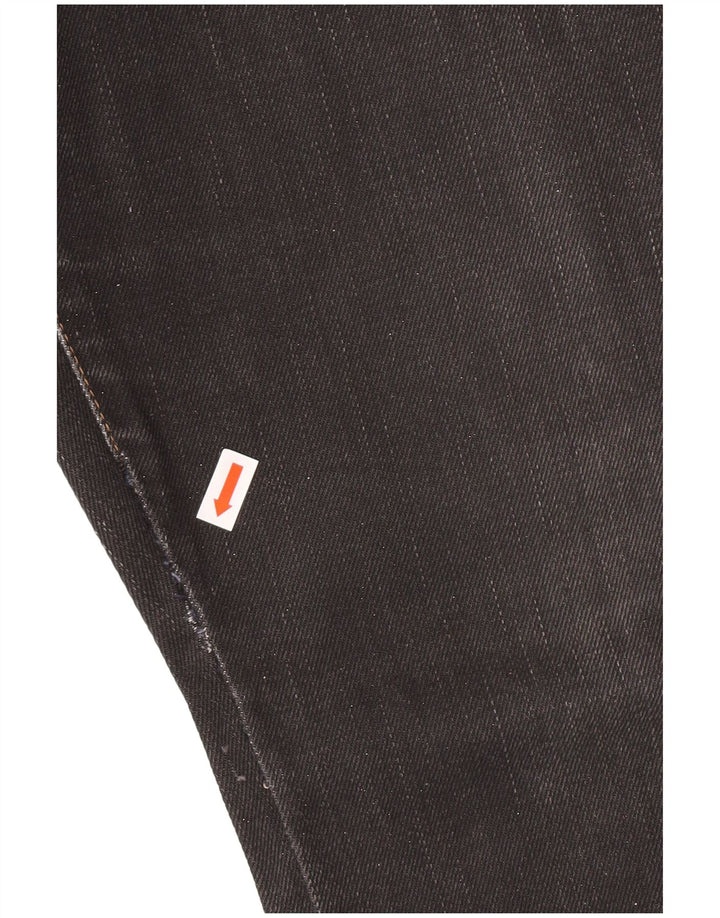 JUST CAVALLI Jeans retos femininos W34 L27 algodão preto