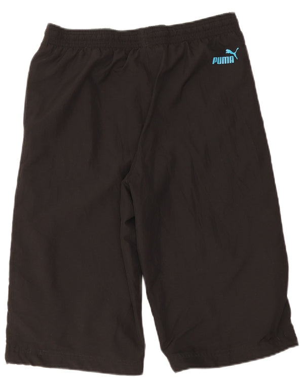 Calções desportivos Puma Boys Graphic 13-14 anos preto poliéster