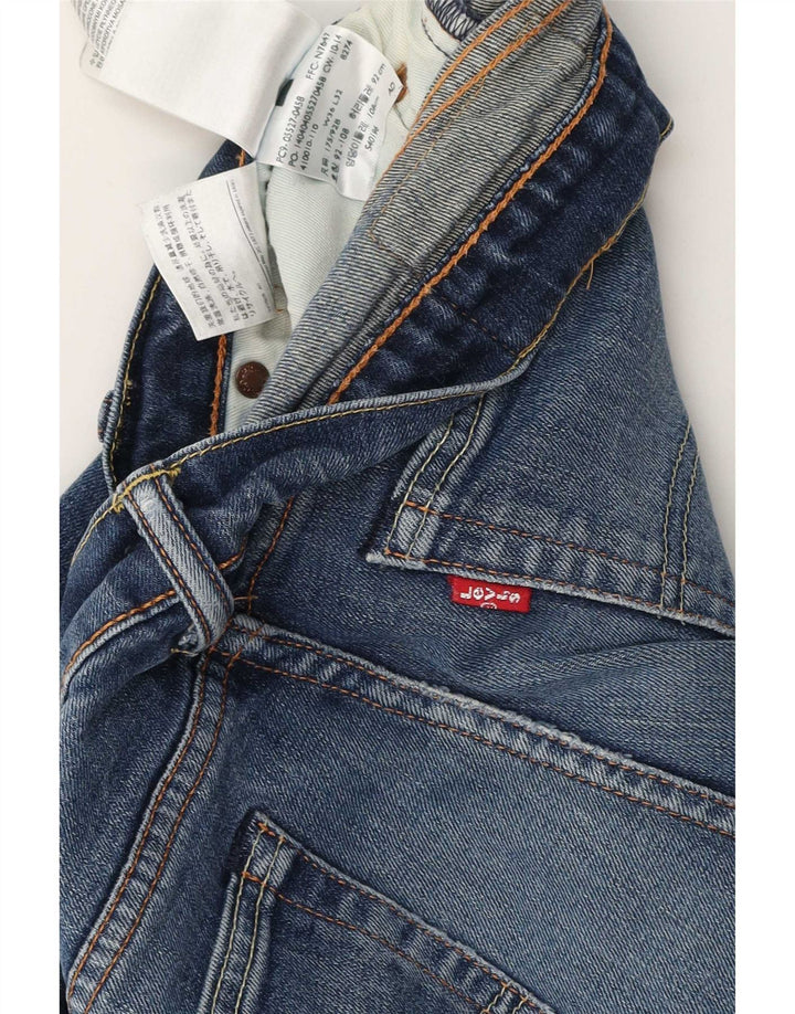 Levi's Masculino 521 Bootcut Jeans W36 L32 Azul Algodão