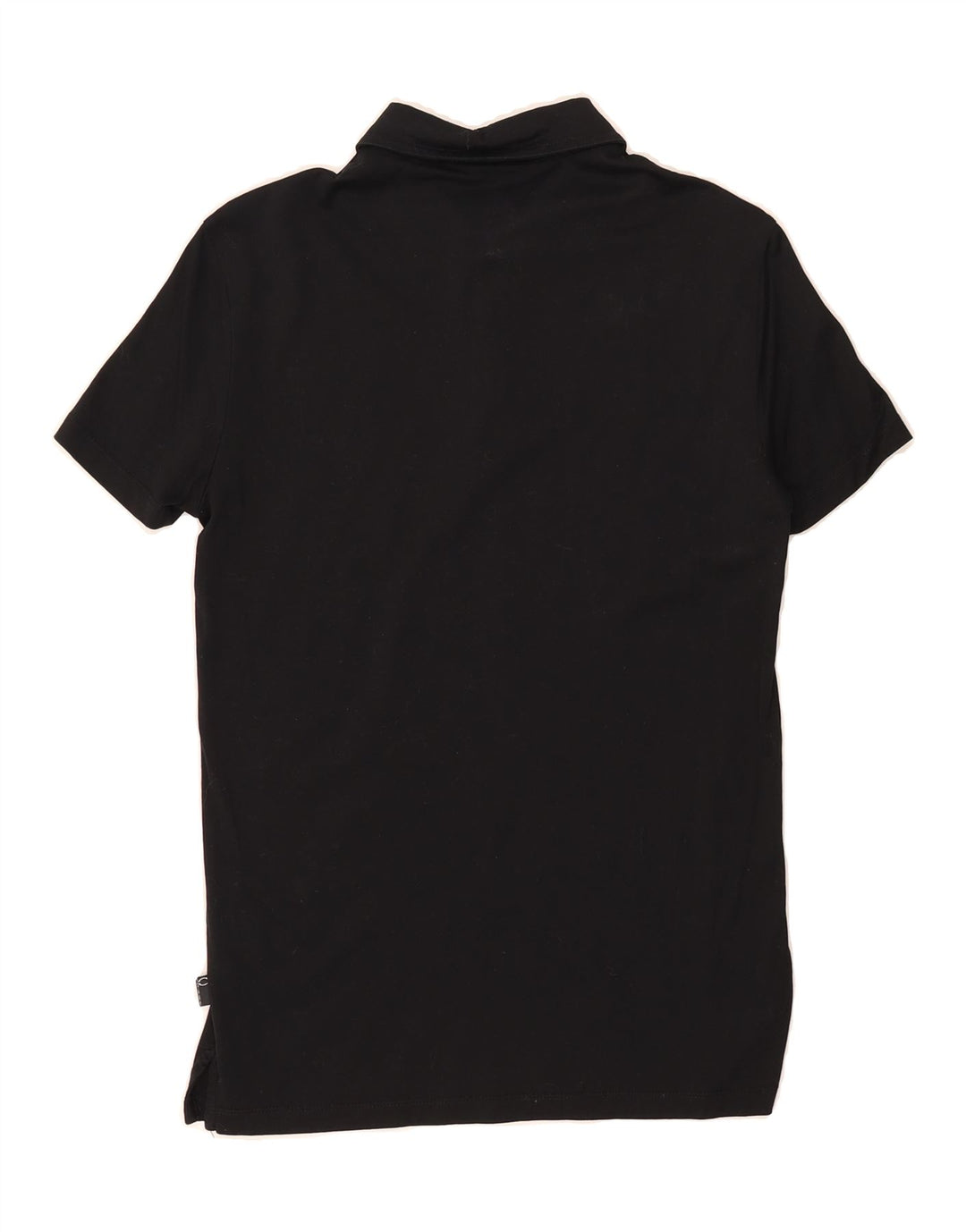 JUST CAVALLI Womens Polo Shirt IT 48 XL Black Cotton Vintage Just Cavalli and Second-Hand Just Cavalli from Messina Hembry 