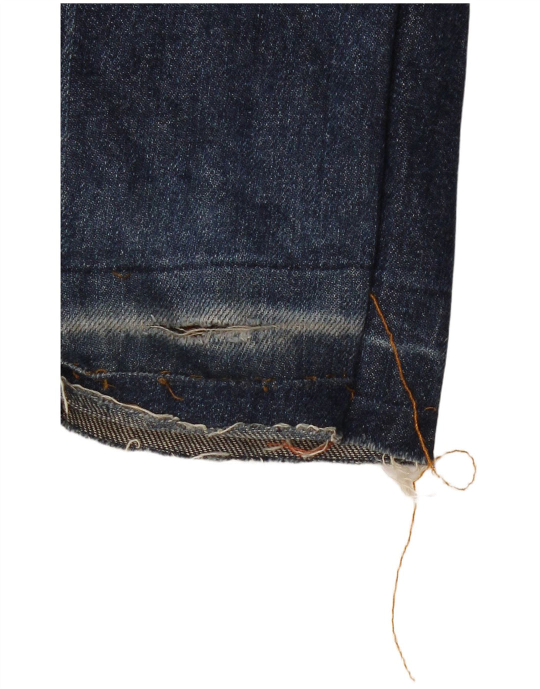 Calça jeans feminina DOLCE & GABBANA com corte justo e cintura baixa W34 L30 azul