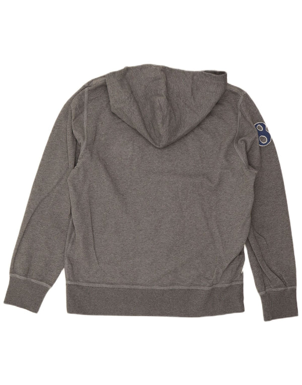 Franklin & Marshall moletom com capuz gráfico masculino 2XL algodão cinza