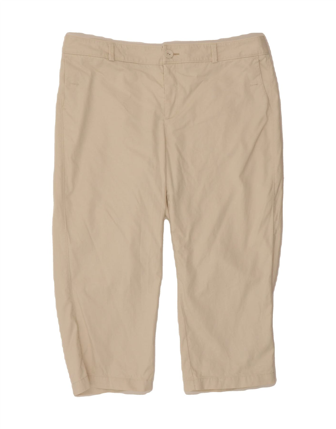 DOCKERS Womens Slim Capri Trousers US 18 2XL W38 L22 Off White Cotton Vintage Dockers and Second-Hand Dockers from Messina Hembry 