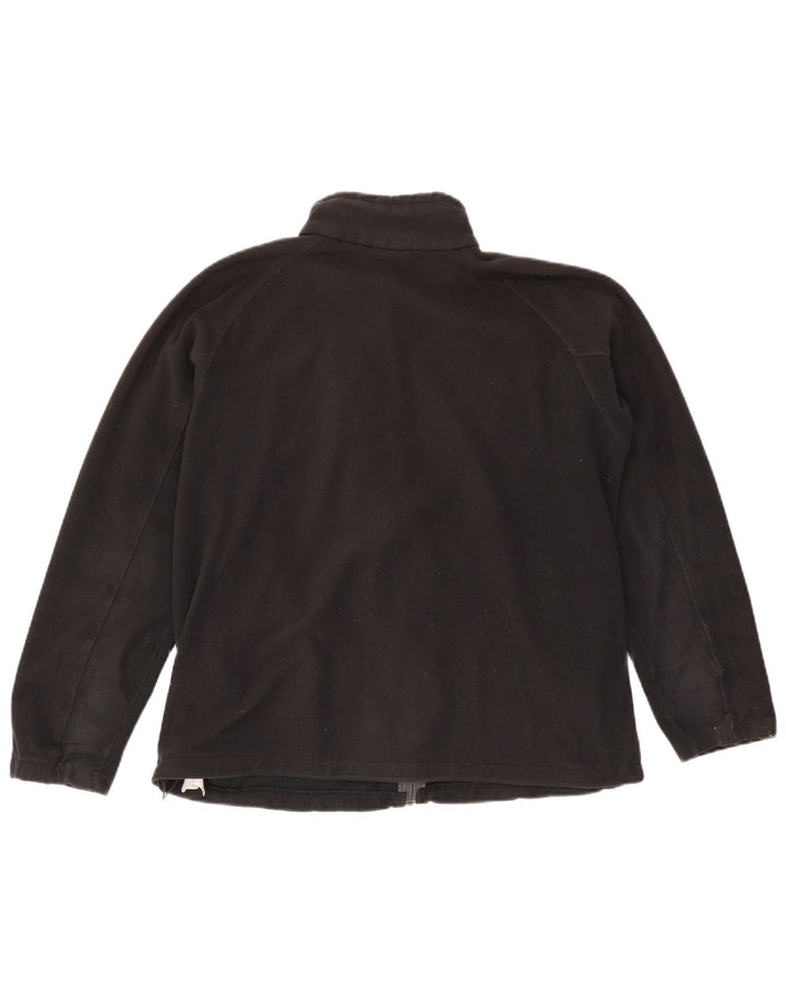 Jaqueta de lã masculina Columbia UK 40 grande poliéster preto