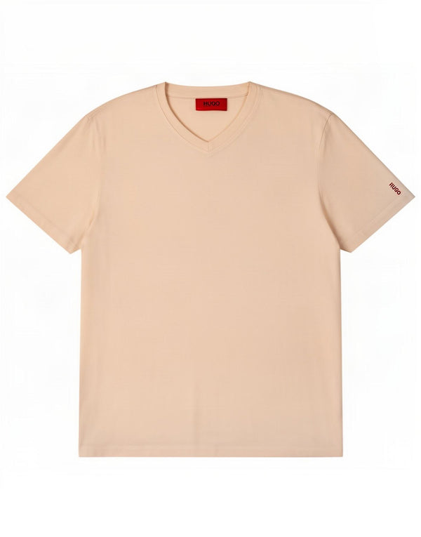 Camiseta masculina Hugo Boss Top XL algodão branco
