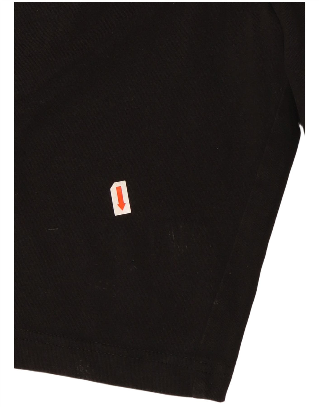 Shorts esportivos masculinos Puma pequeno algodão preto