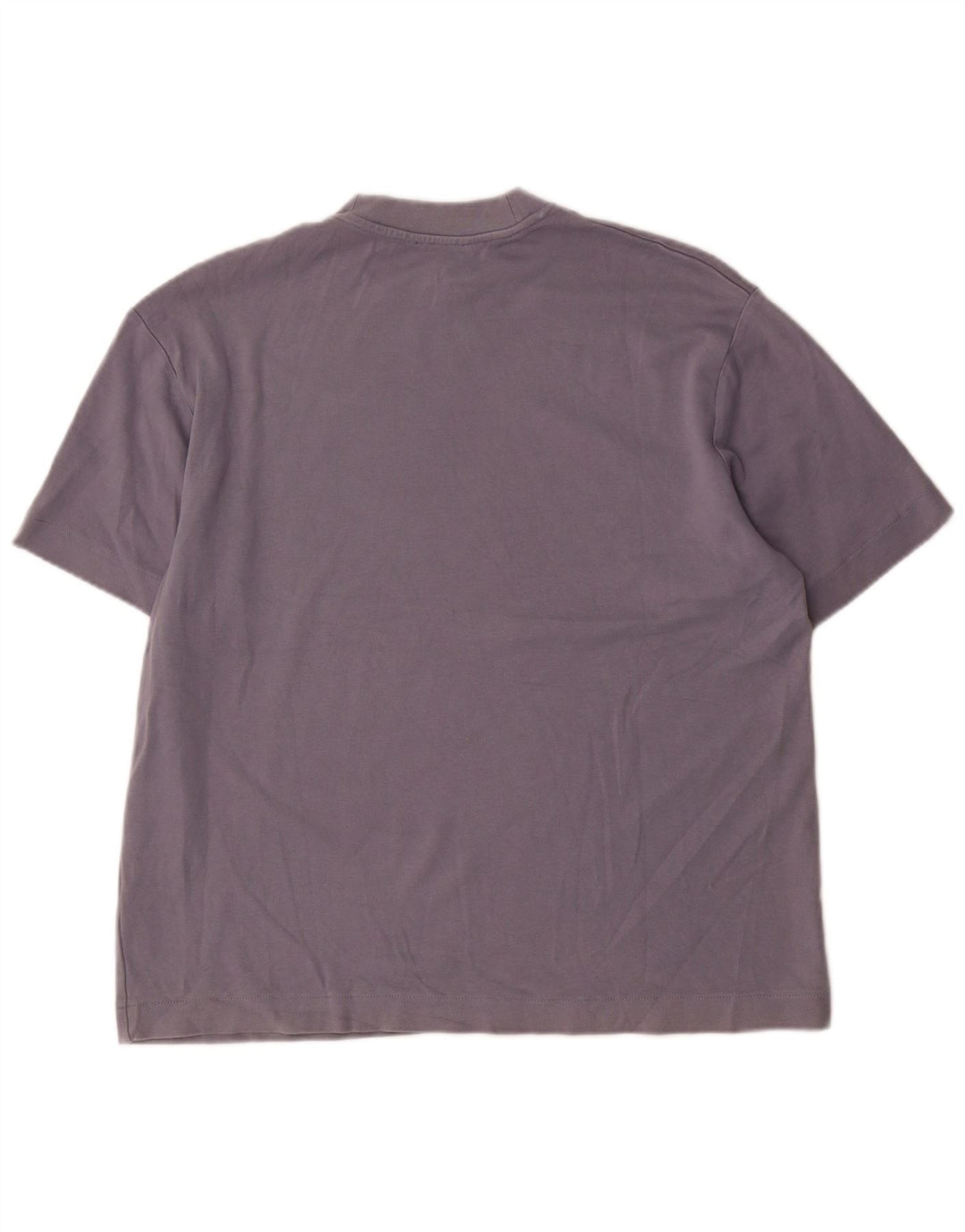 Camiseta masculina Zara Top médio azul algodão
