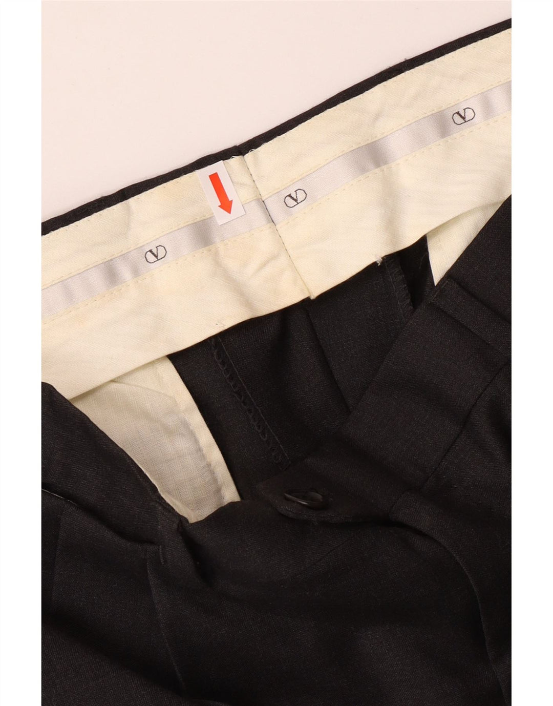 VALENTINO Terno masculino de 2 peças com peito duplo IT 50 Grande W34 L30 Cinza