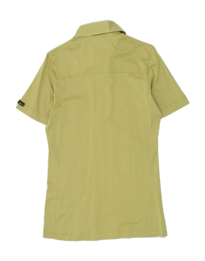 GRAN SASSO Womens Polo Dress US 3 XS Green Cotton Vintage Gran Sasso and Second-Hand Gran Sasso from Messina Hembry 