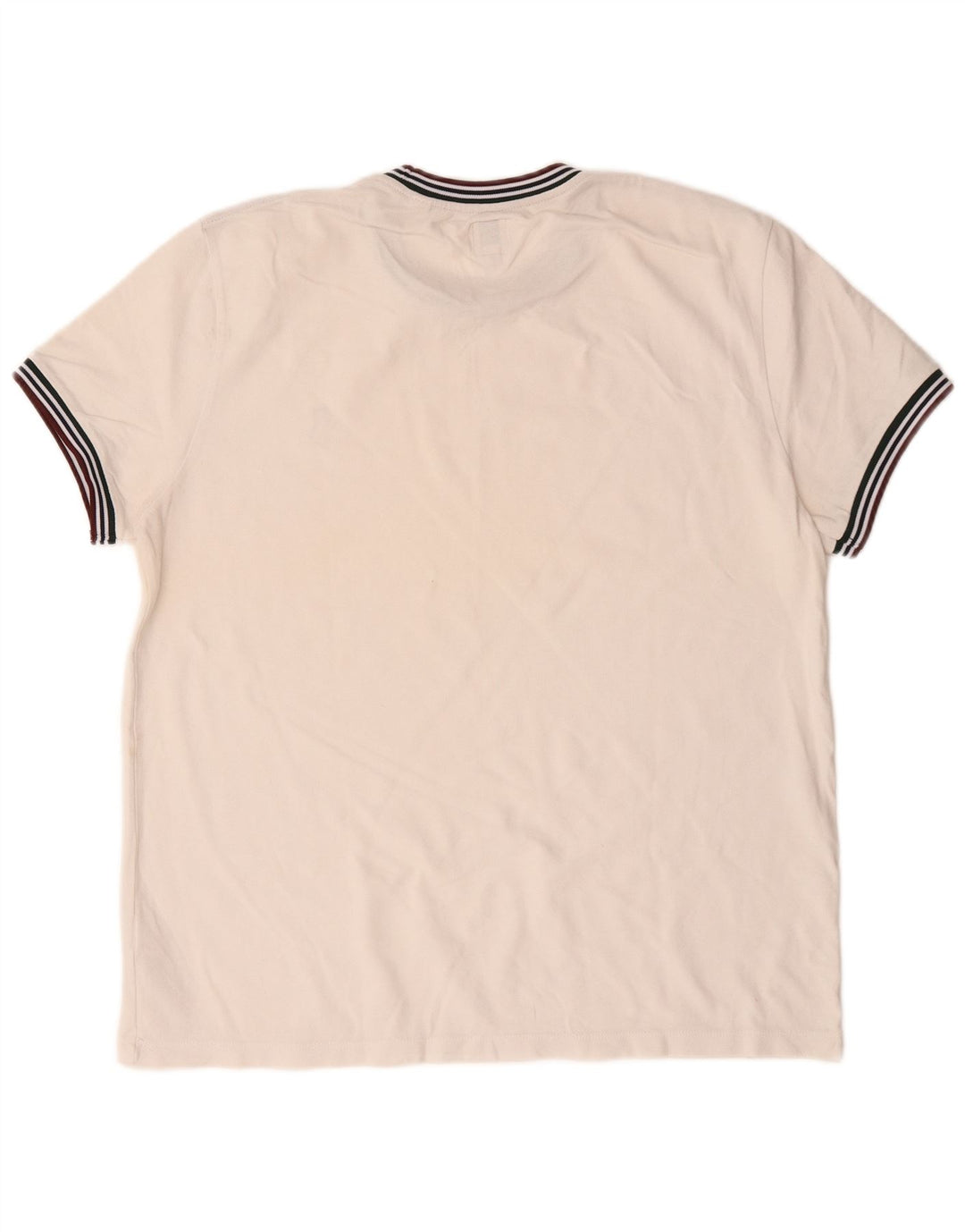 Camiseta masculina Jack Wills grande algodão branco