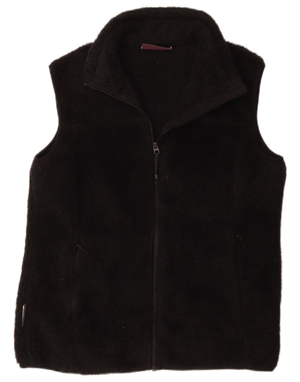 Mountain Warehouse Womens Fleece Gilet UK 16 Grande Poliéster Preto
