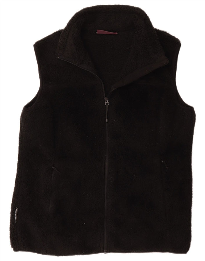Mountain Warehouse Womens Fleece Gilet UK 16 Grande Poliéster Preto