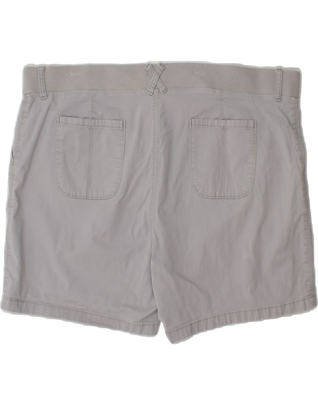 LEE Womens Riders Mid Rise Chino Shorts W37 XL Grey Cotton Vintage Lee and Second-Hand Lee from Messina Hembry 